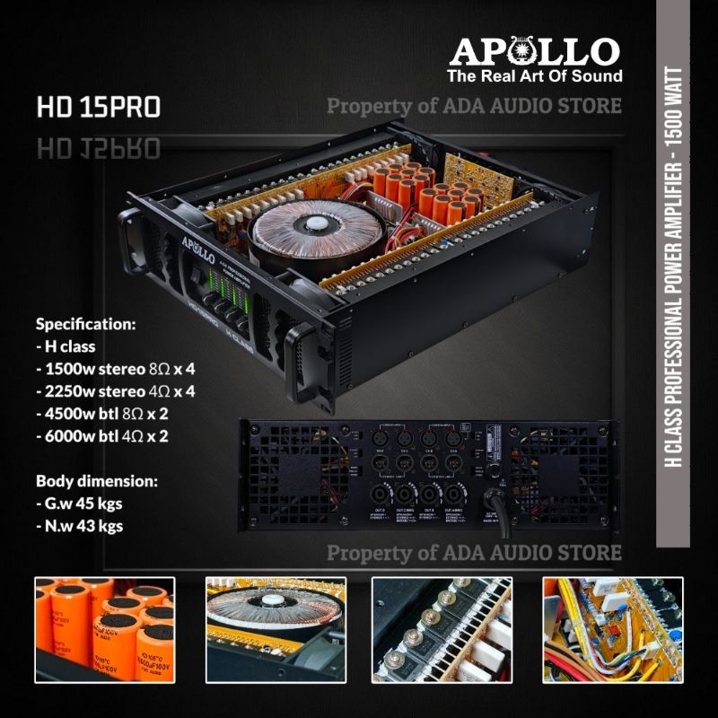 Apollo HD 15 Pro 