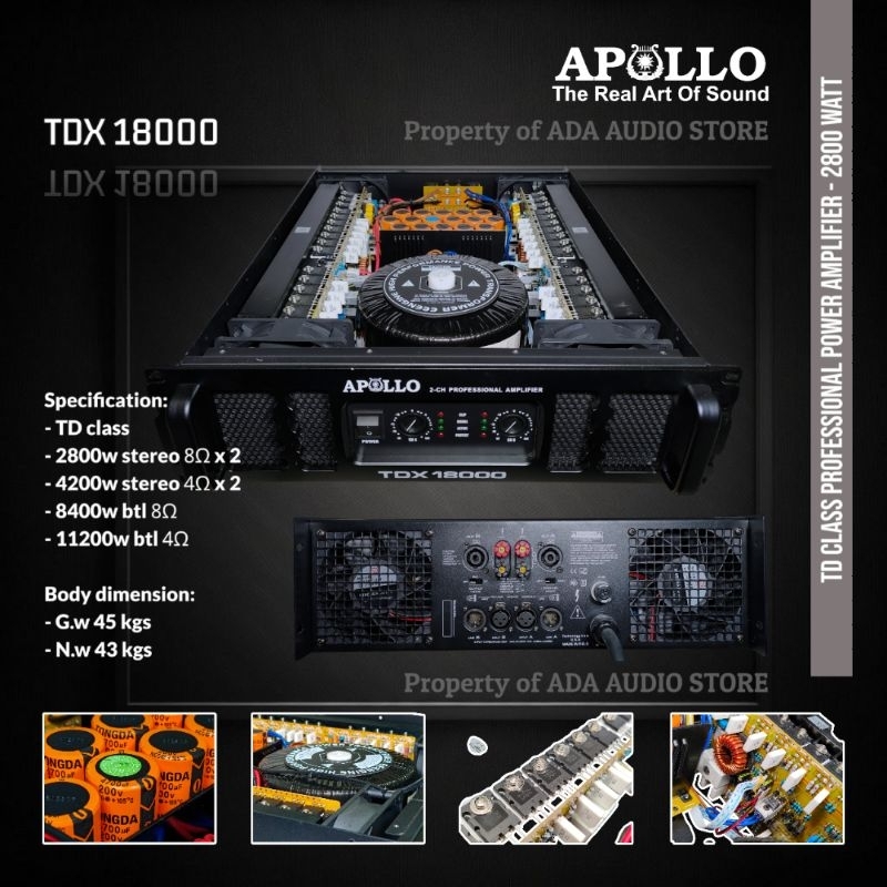 APOLLO TDX 18000